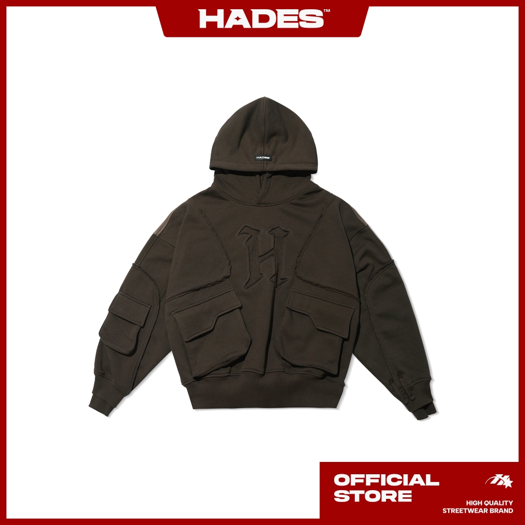 Hades EDEN HOODIE UNISEX COTTON Flannel HOODIE - แบรนด์ HADES ของแท้