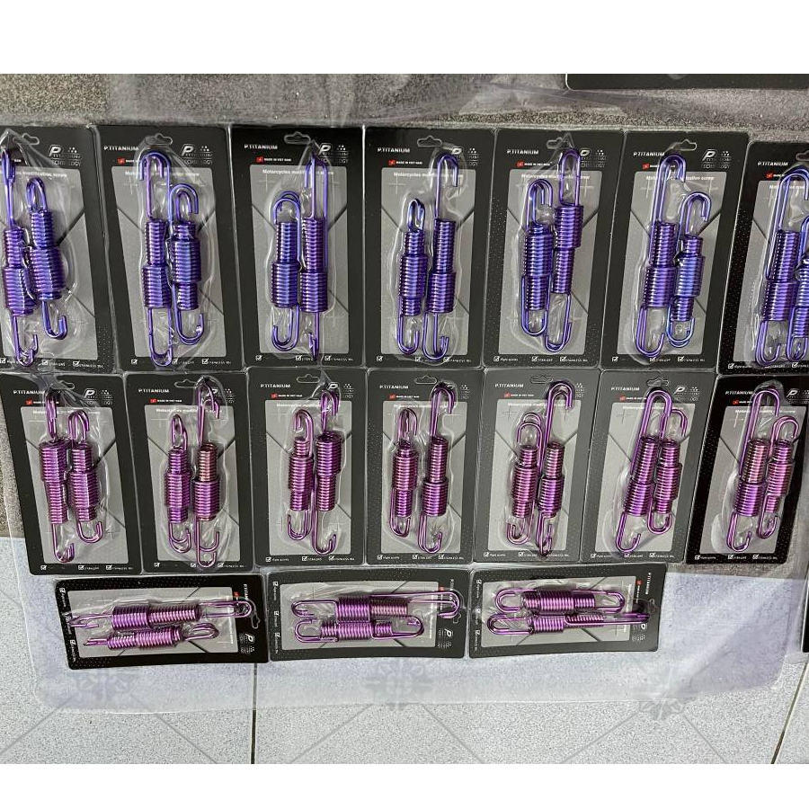 Xo (ชุดขาตั้งสปริง Ptitanium) ชุดสปริง Vespa 4 ชุดไทเทเนียม Gr5