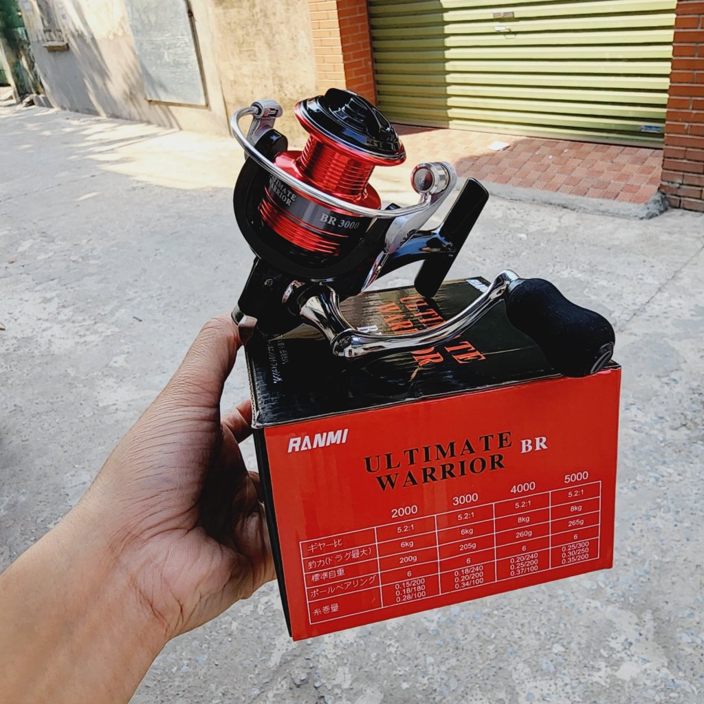 [ของแท้] รอกตกปลาล่อคุณภาพ RAMI - ULTIMATE BR 2000 -7000