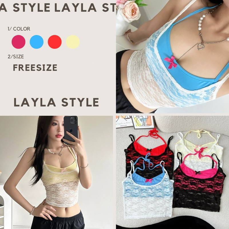 Y2k LAYLASTYLE shirt Set สไตล์ hottrend y2k