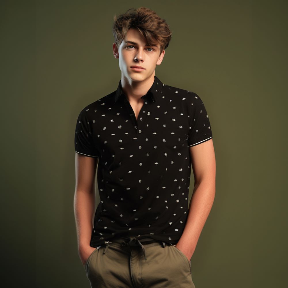 เสื้อโปโลแขนสั้น Owen ทรง Body fit APV231368