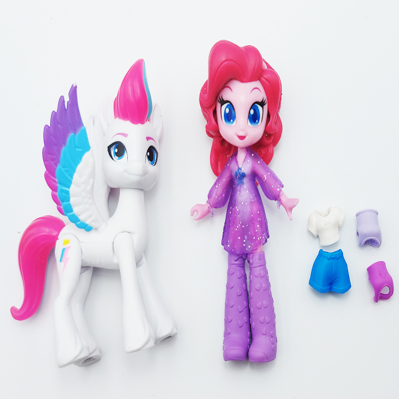 ชุดตุ๊กตา My little Pony And Pony พร้อมอุปกรณ์เสริมแบบสุ่ม ของเล่น Ribein vnxk Surplus