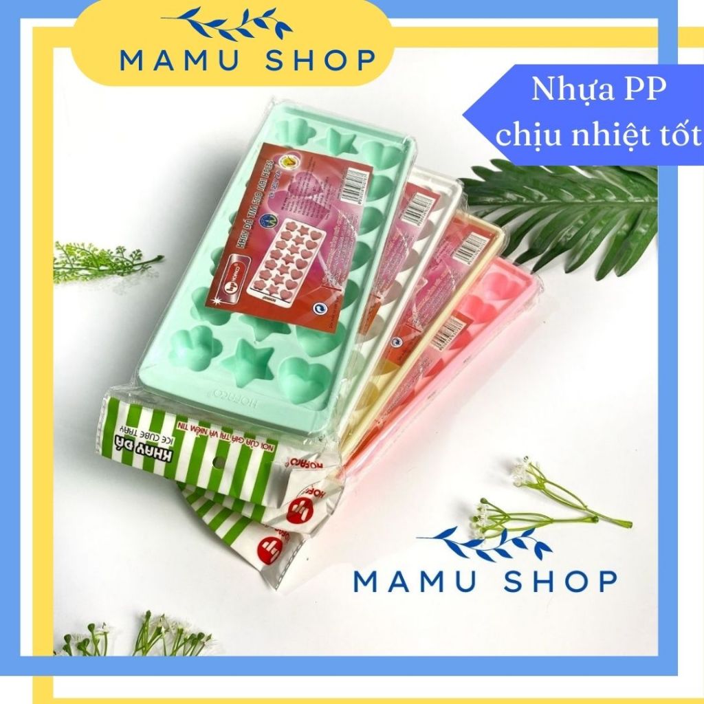 Hofaco Mamu shop M54 PP แม่พิมพ์เยลลี่พลาสติก ถาดน้ําแข็ง