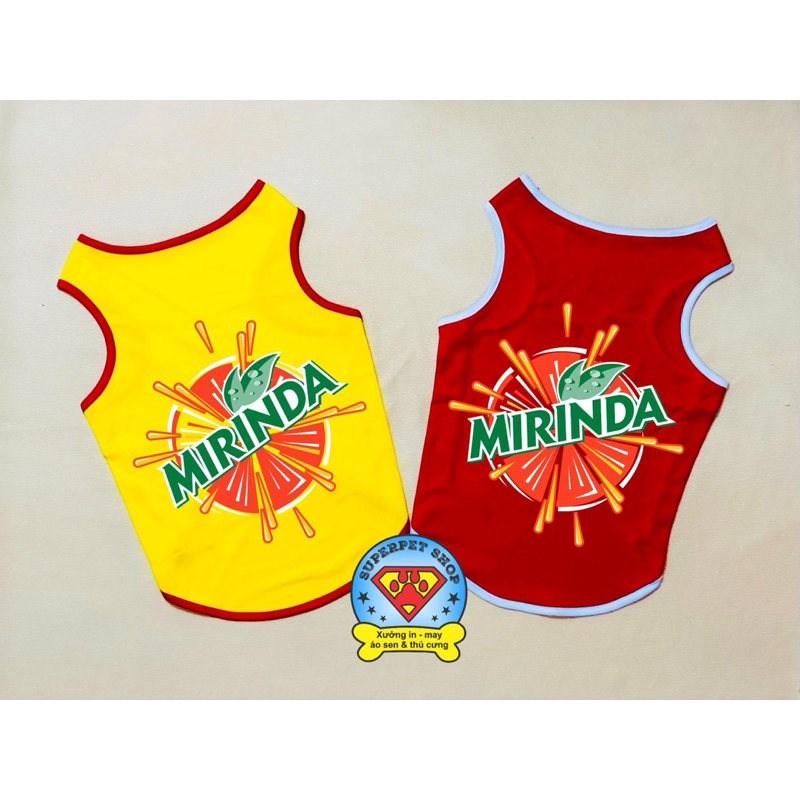 เสื้อสัตว์เลี้ยงโลโก้ BEAUTIFUL CHEAP MIRINDA