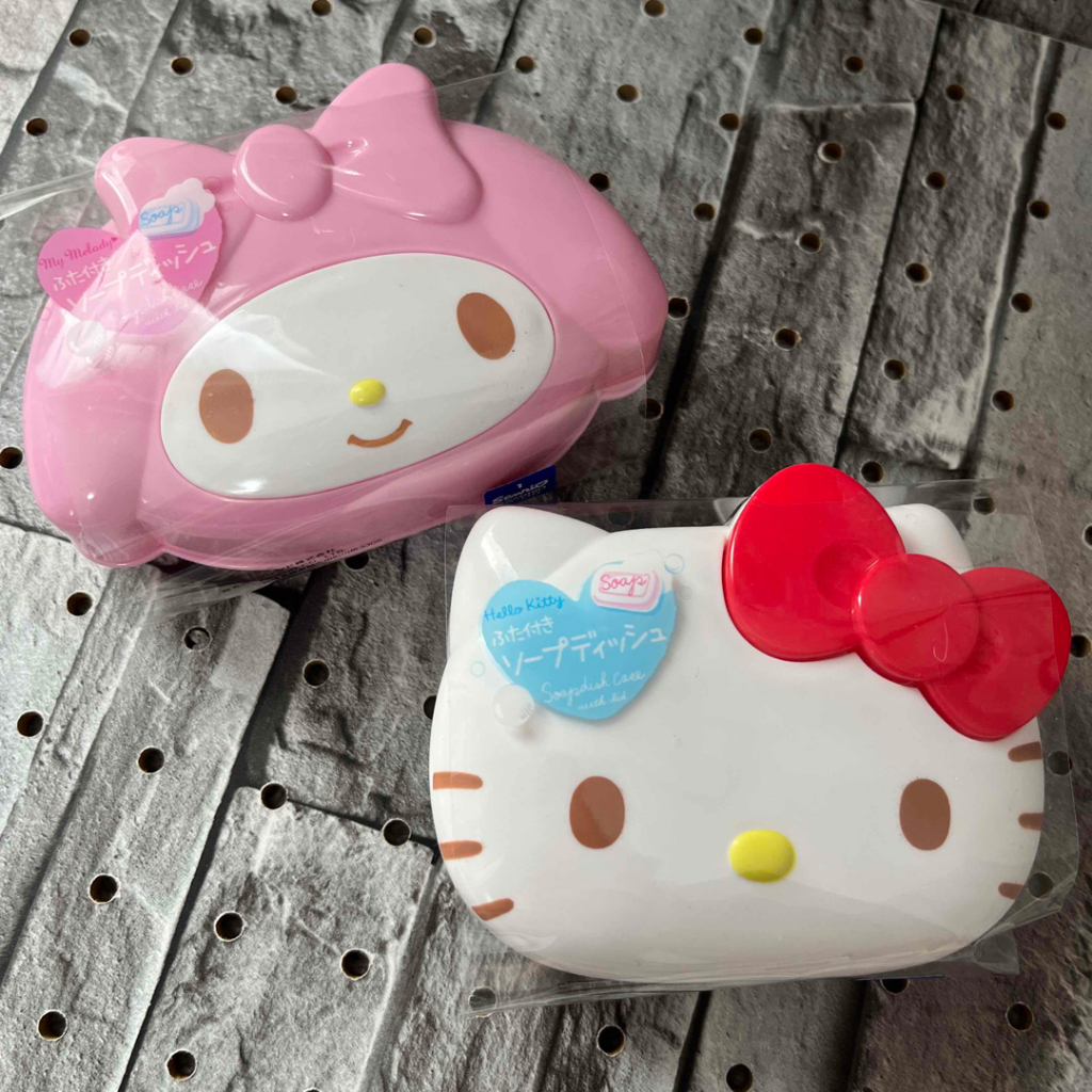 [Daiso Japan] เครื่องจ่ายสบู่เค้กน่ารัก - Hello Kitty My Melody Kuromi Sanrio
