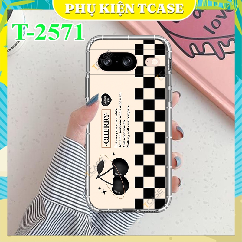 เคส Google Pixel 8, Pixel 8A, Pixel 8 Pro พิมพ์ลาย Caro - อุปกรณ์เสริม Tcase