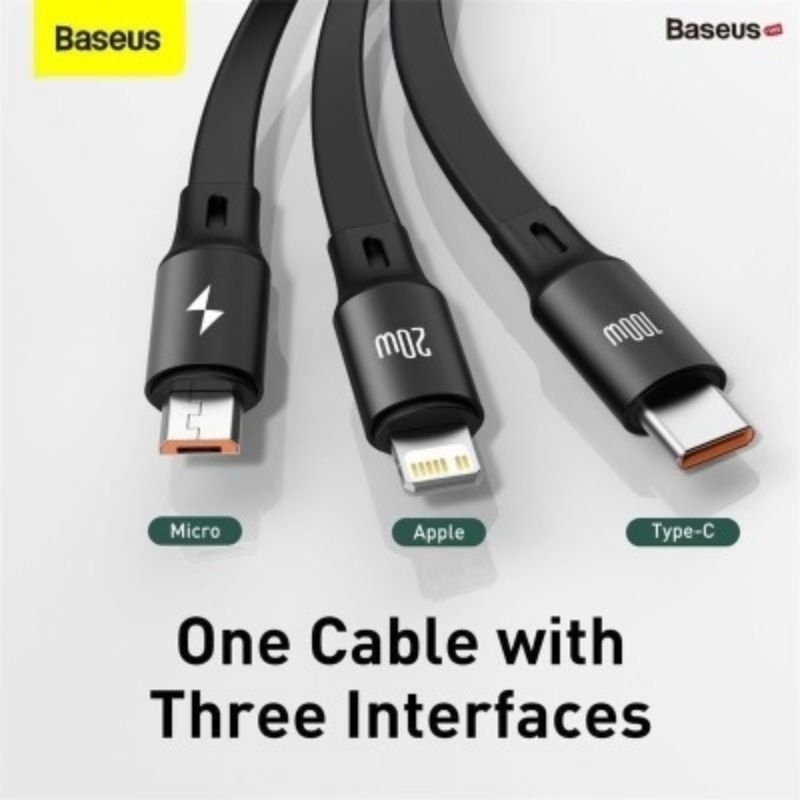 สายชาร์จ Baseus 3in1