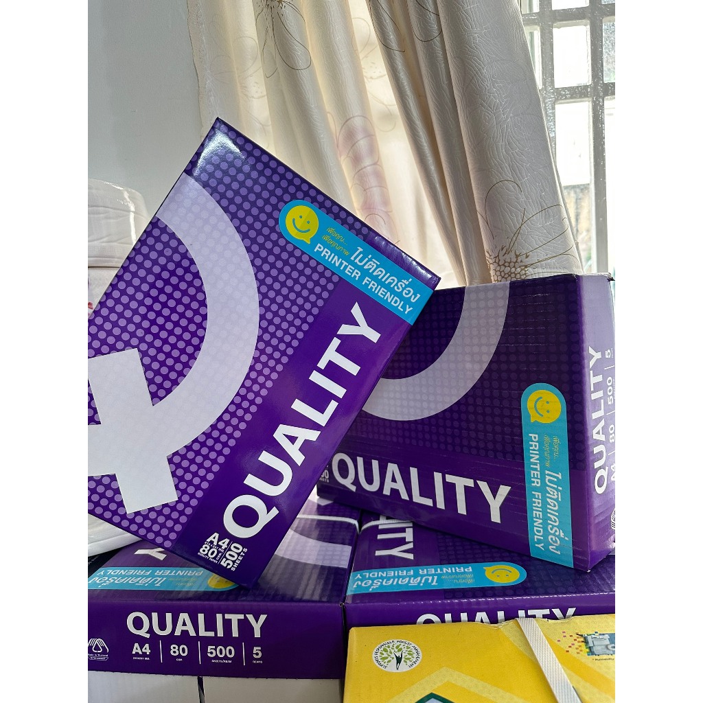 [Hot Express] กระดาษพิมพ์ A4 Quality A4 - 80gsm ผลิตในไทย