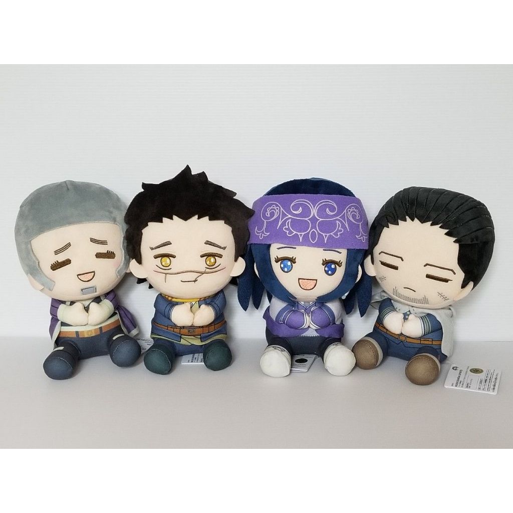[Banpresto] 20 ซม. Golden Kamuy Big Pofut Plushie, Asirpa, Hyakunosuke Ogata, Saichi Sugimoto, Yoshi