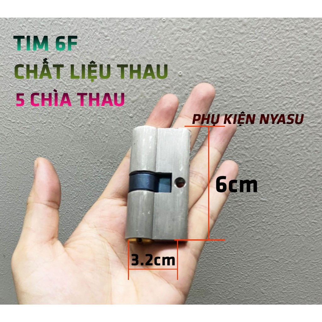 KSAITE 6F ของแท้ BRASS CORE/TUBE/BRANE - 6x3.2CM