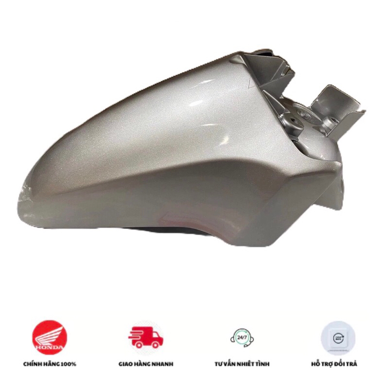 บังโคลนหน้า A - บังโคลนหน้า HONDA LEAD 110 เก่า 2009-2011 สีเงิน. *NH411M* 61100GGE900ZD