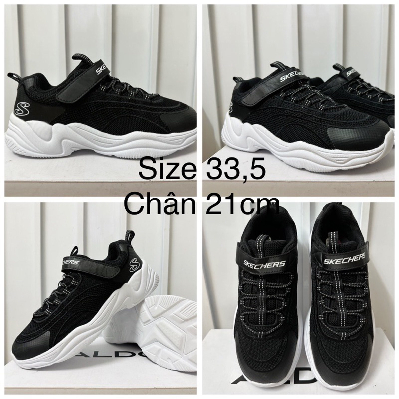 {2hands}{skechers}{kids} รองเท้าแตะรัดส้น Skechers