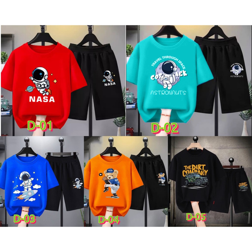 COMBO 5 ชุดเด็กทารกที่มีลวดลายไม่ซ้ํา (CODE D)