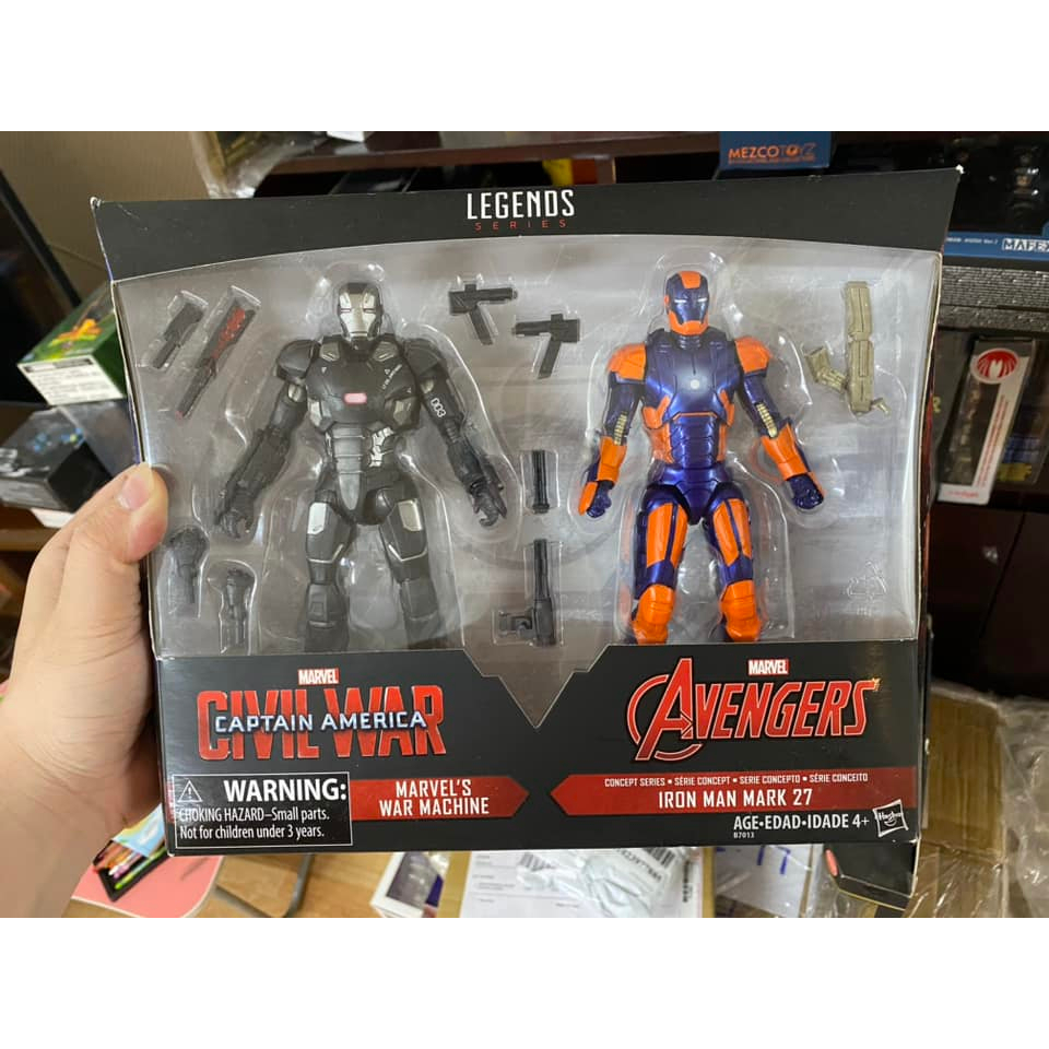 Marvel Legends War Machine รุ่น & Iron Man MK27