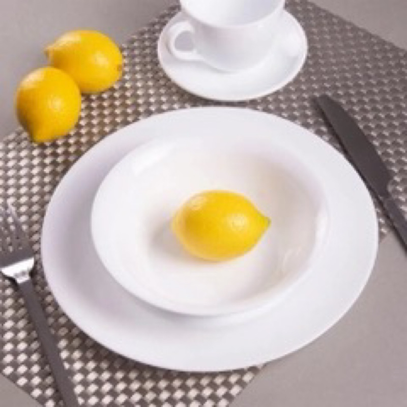 จานแก้วกลม Ronda****