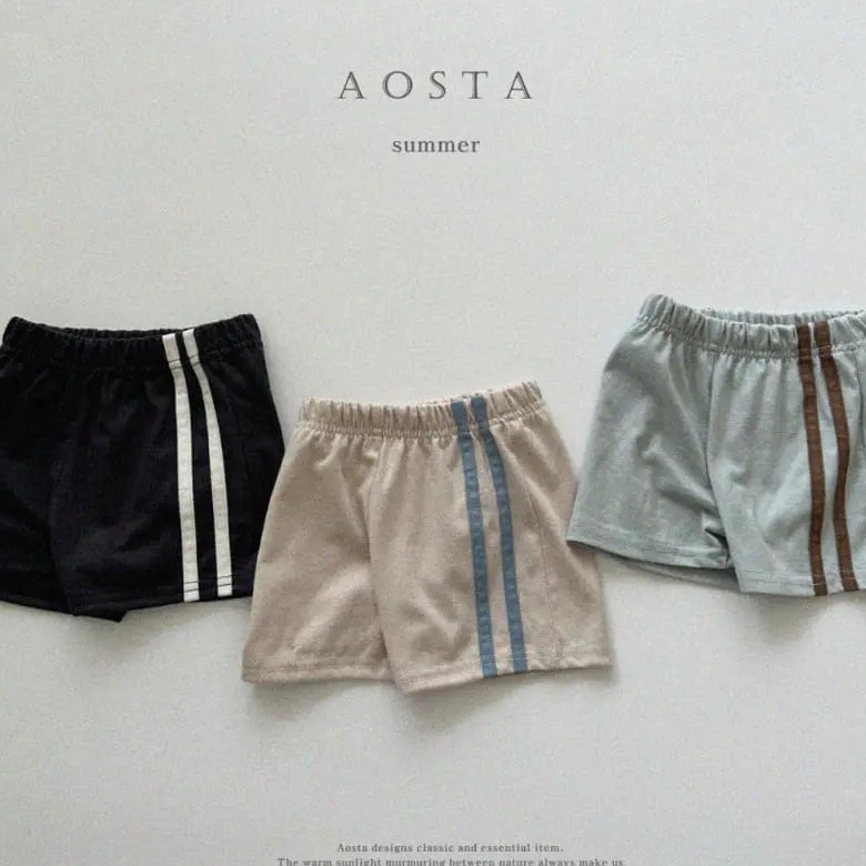 [AOSTA] กางเกงไลน์สําหรับเด็กผู้ชาย