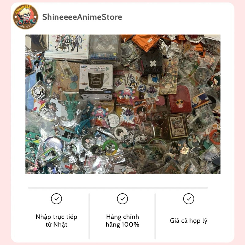 [GENUINE] Gacha/ Luckybox Goods Anime - ซื้อ 5 รับของแถมฟรี