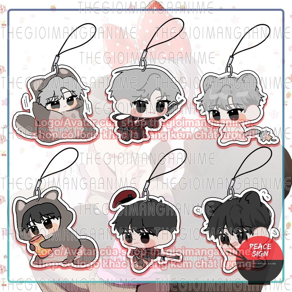 (ซื้อ 1 แถม 1) PASSION manhwa boylove ที่วางโทรศัพท์พิมพ์ลาย 2 ด้าน