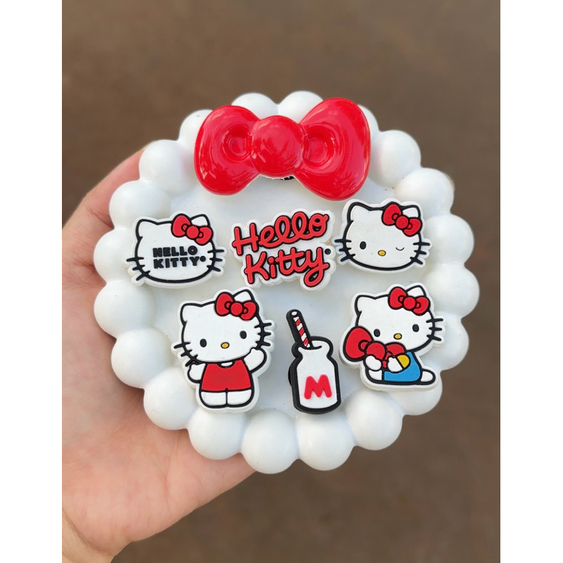 น่ารัก jibbitz hello kitty Set with croc