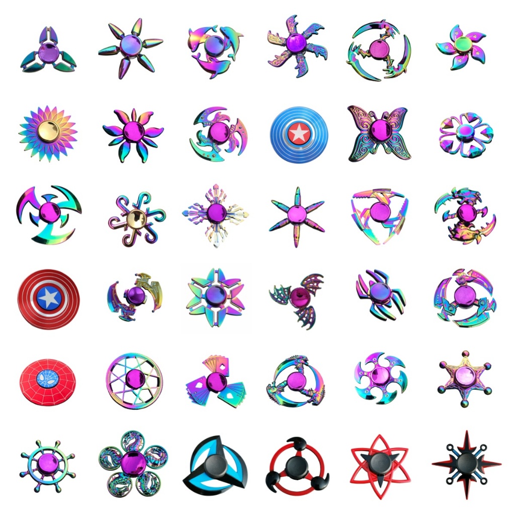 (METAL SPINER)โลหะผสมสังกะสี Fidget Spinner ของเล่นคลายเครียดที่ไม่มีที่สิ้นสุด