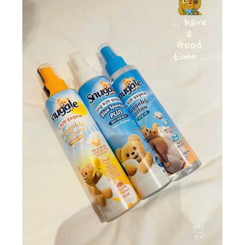 [Bill Olive Young] สเปรย์น้ําหอมเสื้อผ้า Snuggle 150ml เกาหลีในประเทศ