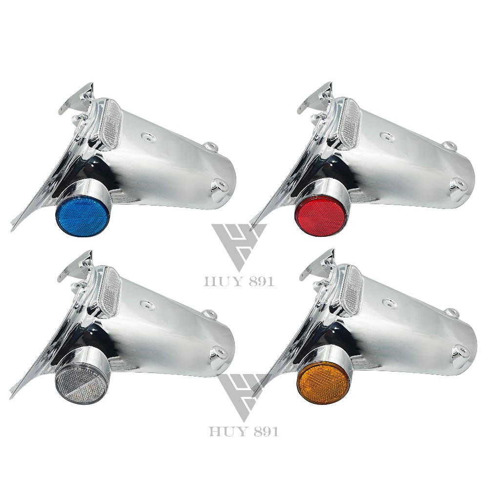บังโคลนโครเมียมยุโรปสําหรับ Vespa Sprint, Primavera ทุกรุ่น