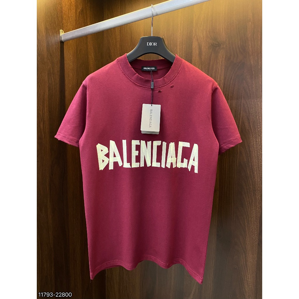 เสื้อยืดผู้ชาย บาเลน คุณภาพสูง ทําจากผ้าฝ้าย 3 สี มีโลโก้ พิมพ์ ใหม่2024
