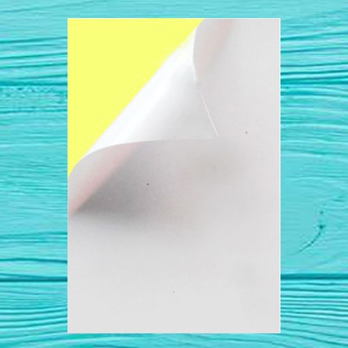 A4 GOLD DECAL PAPER - 100 แผ่น/เล่ม