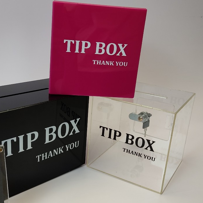 Tip BOX - TIP BOX ทําจากไมกาพร้อมล็อคฟรี