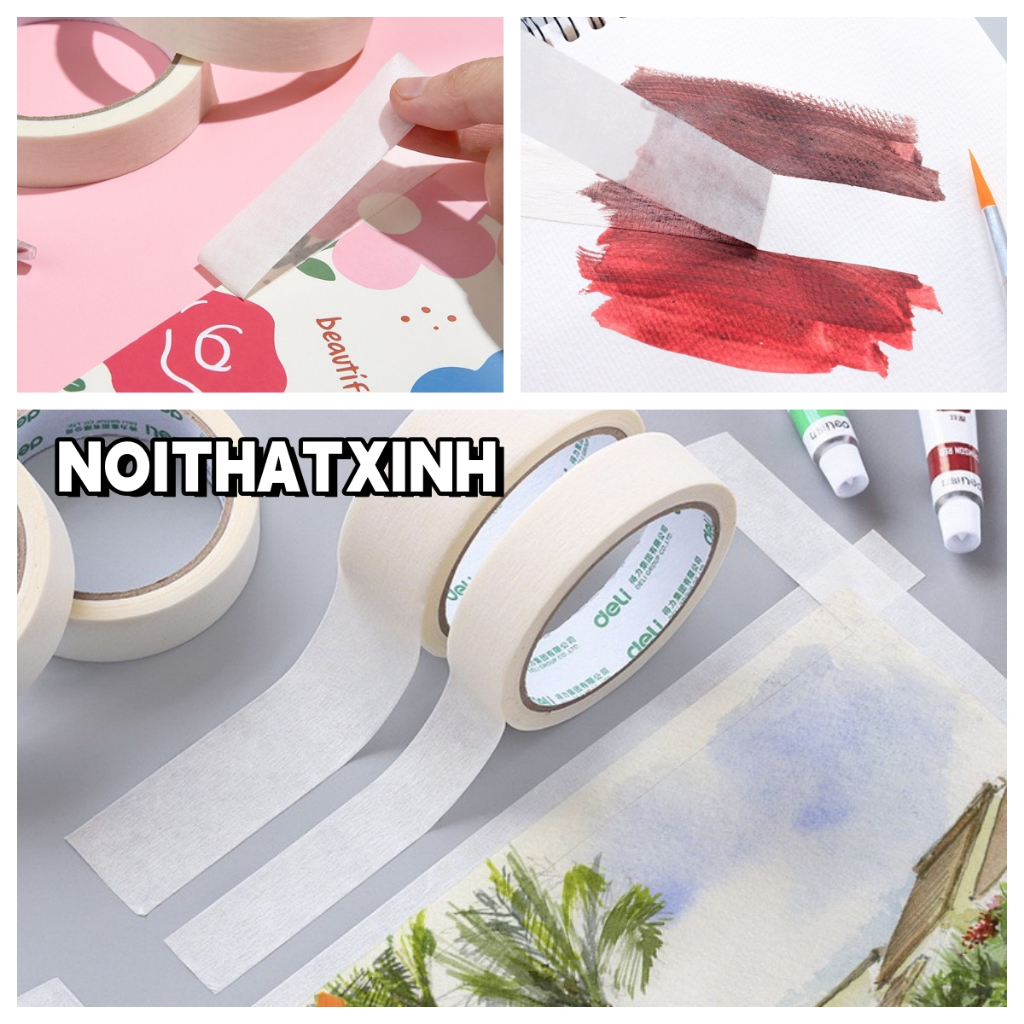 สีพิเศษ ADhesive Tape 20M ม้วนยาว 2CM - LP235