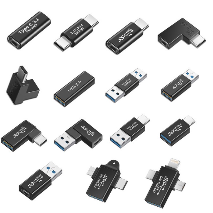 อะแดปเตอร์ TYPE C สําหรับโทรศัพท์มือถือ - Type c เป็น usb 3.0 - Usb 3.0 เป็น Type c - Type c เป็น Ty
