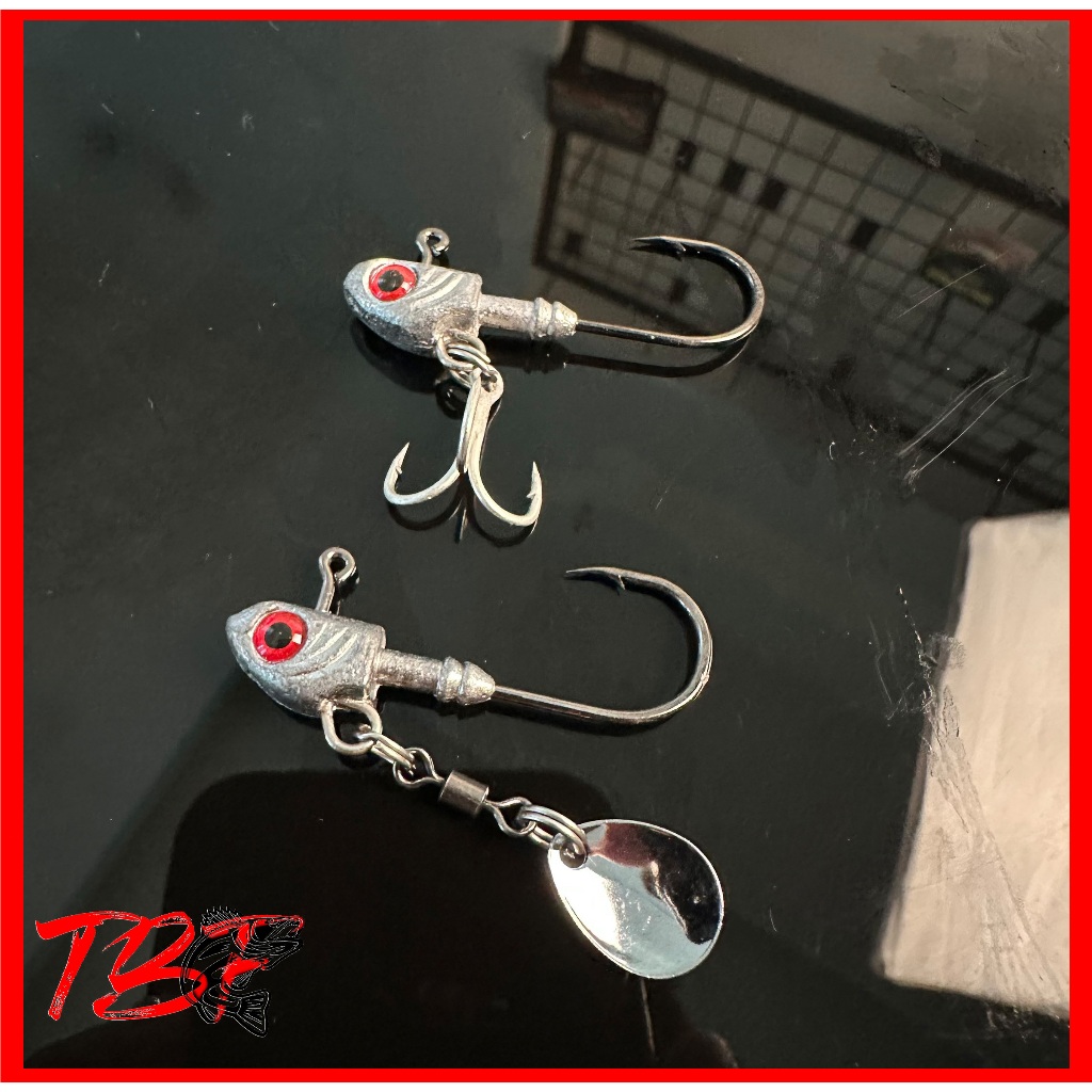 BKK Fishing Hooks - Tufted Fishing Hooks - ตะขอปลาเหล็ก - ตะขอ Jighead - ตะขอ CC50