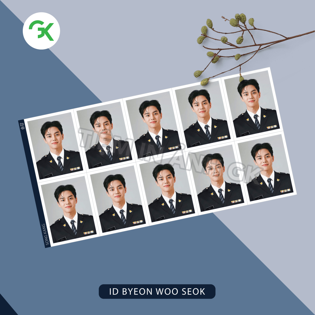ID Photo Song Kang  - ขนาด 3x4 - Son of Netflix Korea