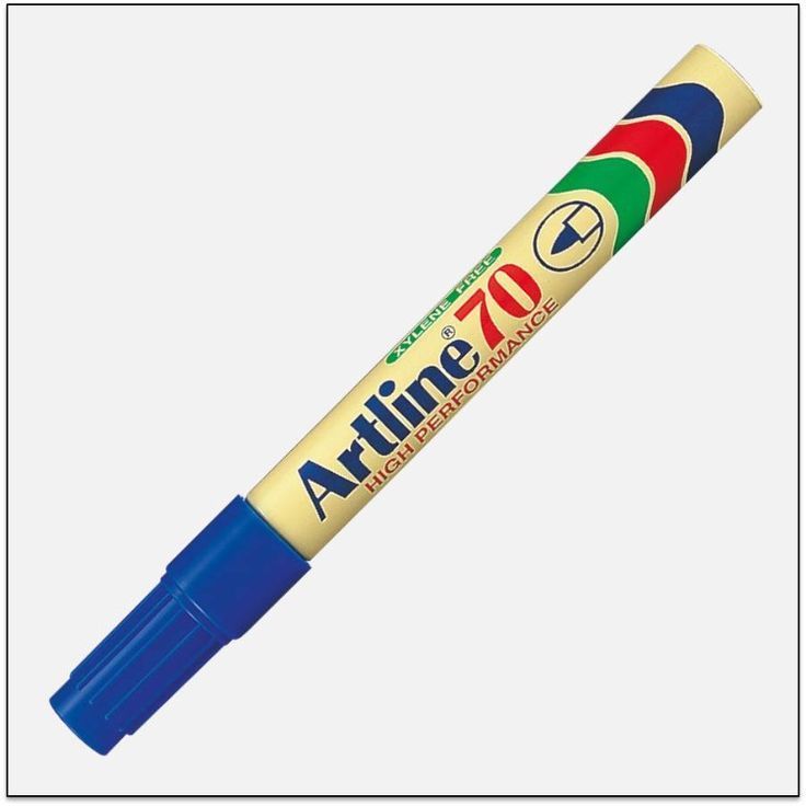 Artline EK-70 ปากกาแปรงน้ํามันปลายปากกากลม