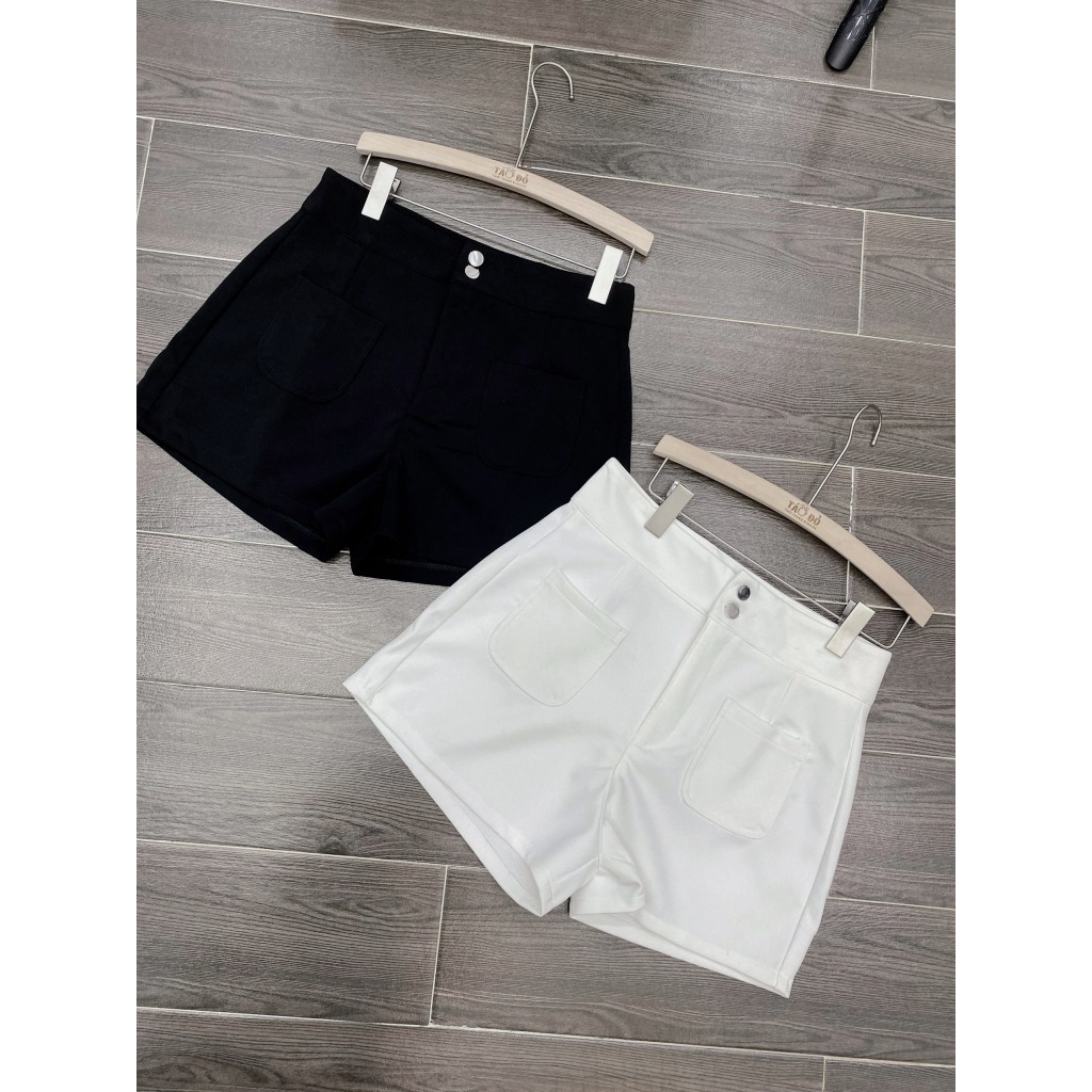 กางเกงขาสั้น BIGSIZE 2 ปุ่ม 2 กระเป๋า Q28