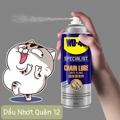 WD-40 Specialist Automotive Chain Lube 360ml