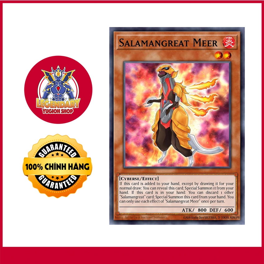 [การ์ด Yugioh ดั้งเดิม] Salamangreat Meer