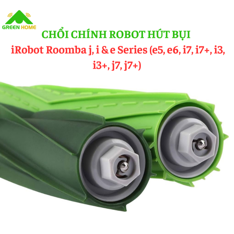 แปรงหลัก แปรงยางสําหรับเครื่องดูดฝุ่นหุ่นยนต์ iRobot Roomba j, i & e Series (e5, e6, i7, i7+, i3, i3