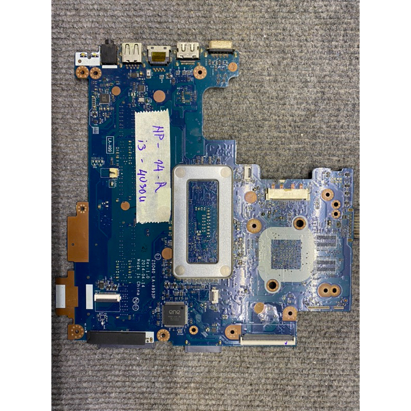 MAIN HP 14 - R ZS040 LA - A993P i3 - 4030U ถอดประกอบและวิ่งได้ดี
