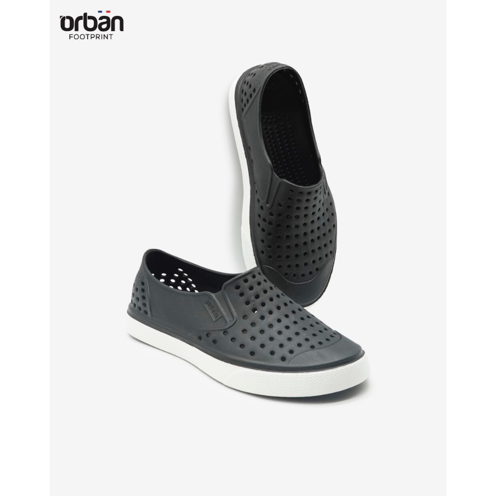 รองเท้าพลาสติก URBAN NATIVE ใหม่สีดําและสีขาว