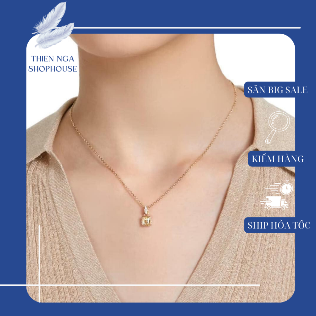 สร้อยคอสวา หรูหรา ประณีต STILLA Fullbox สร้อยคอผู้หญิง-Thien_nga_veet_nam