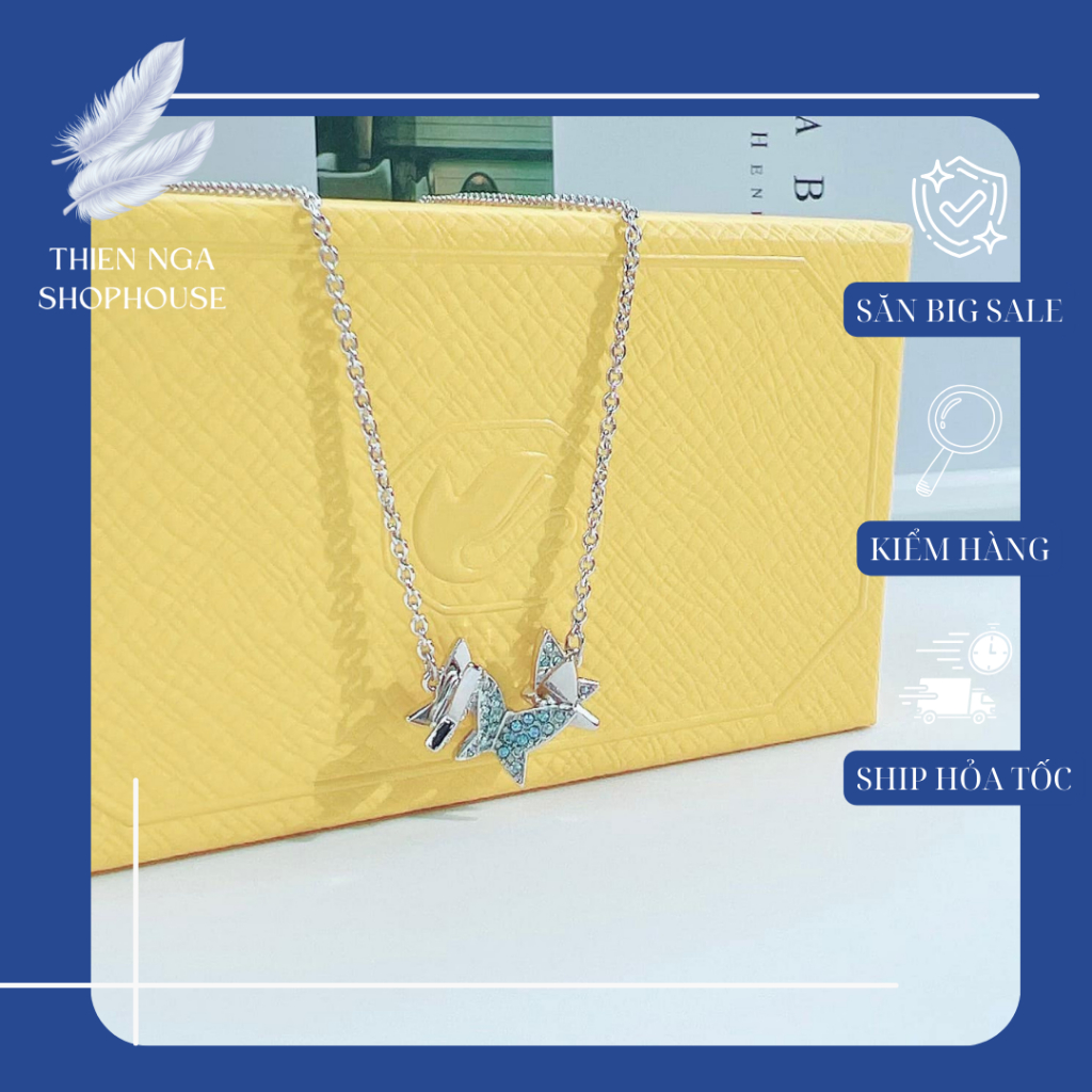 สร้อยคอ Swarovski หรูหรา Fullbox IDYLLIA สร้อยคอ-Thien_nga_veet_nam