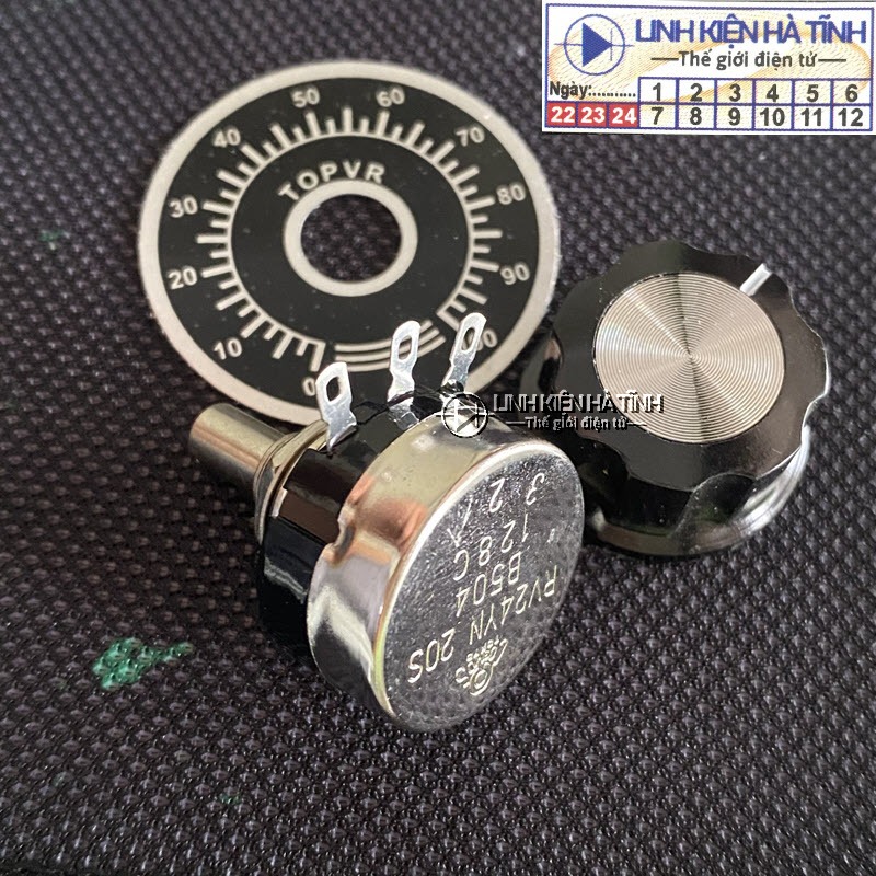 Potentiometer RV24YN20S 2W TOCOS TOKYO RV24YN 20S B501/B102/B202/B502/B103/B203/B503/B104/B204/B504/