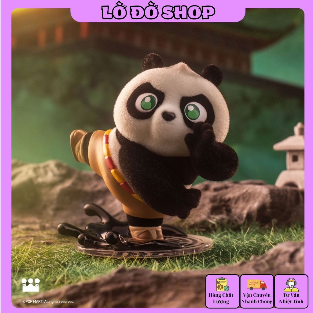 กล่องตาบอด Universal Kung Fu Panda Series - โมเดล Kung Fu Panda Series - POPMART สินค้าของแท้