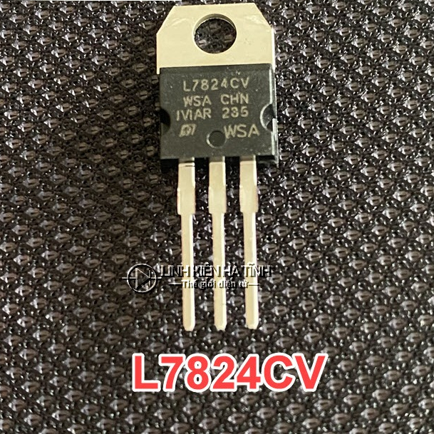 กระเป๋า 10 ICs L7824CV L7824 24V 1.5A LKTT - BI29