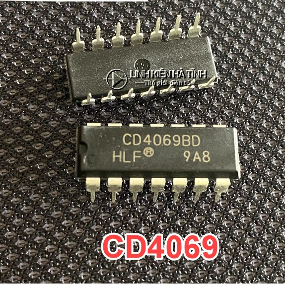 กระเป๋า 10 Float ICs CD4069BD CD4069UBE CD4069 4069 DIP-14 ใหม่ LKTT - AK2