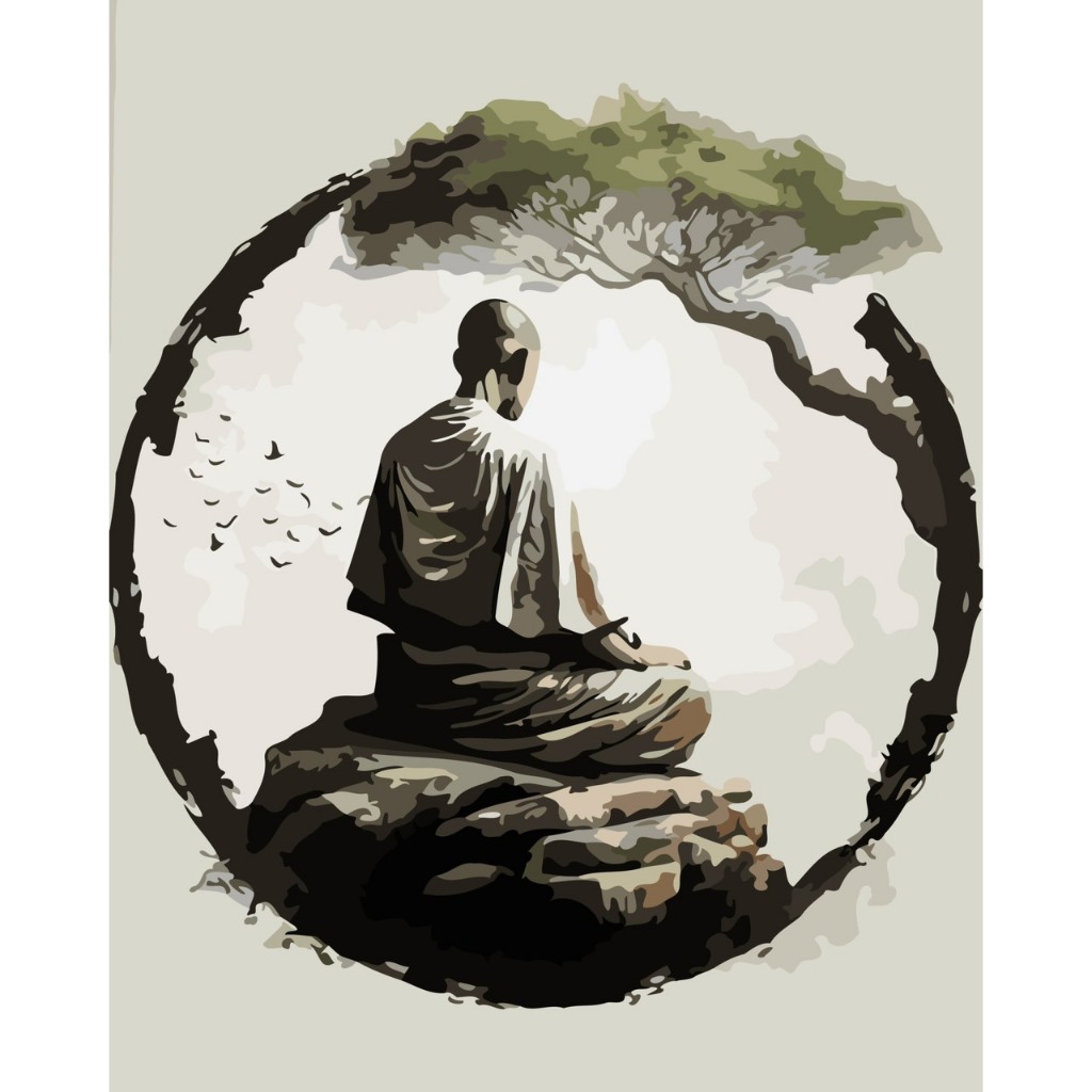 FRAME 1.6 CM - ภาพวาดสีน้ํามันหลักสวยราคาถูก WITH GLOSSY PAINT, FRAME, SIZE 40x50, WITH GLOSSY PAINT