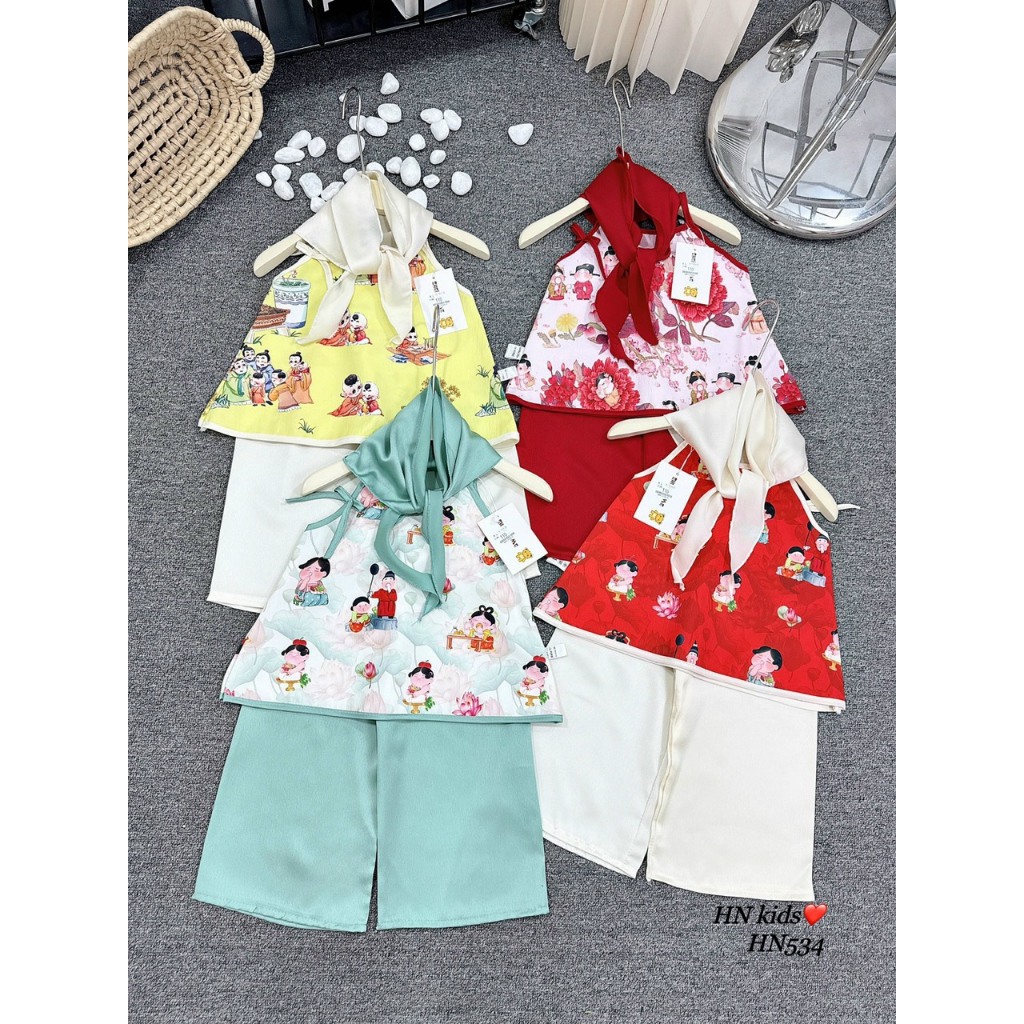 ชุดสาม DETAILS BA BA 2 STRINGS SUMMER 2024 - BAO NGOC SHOP