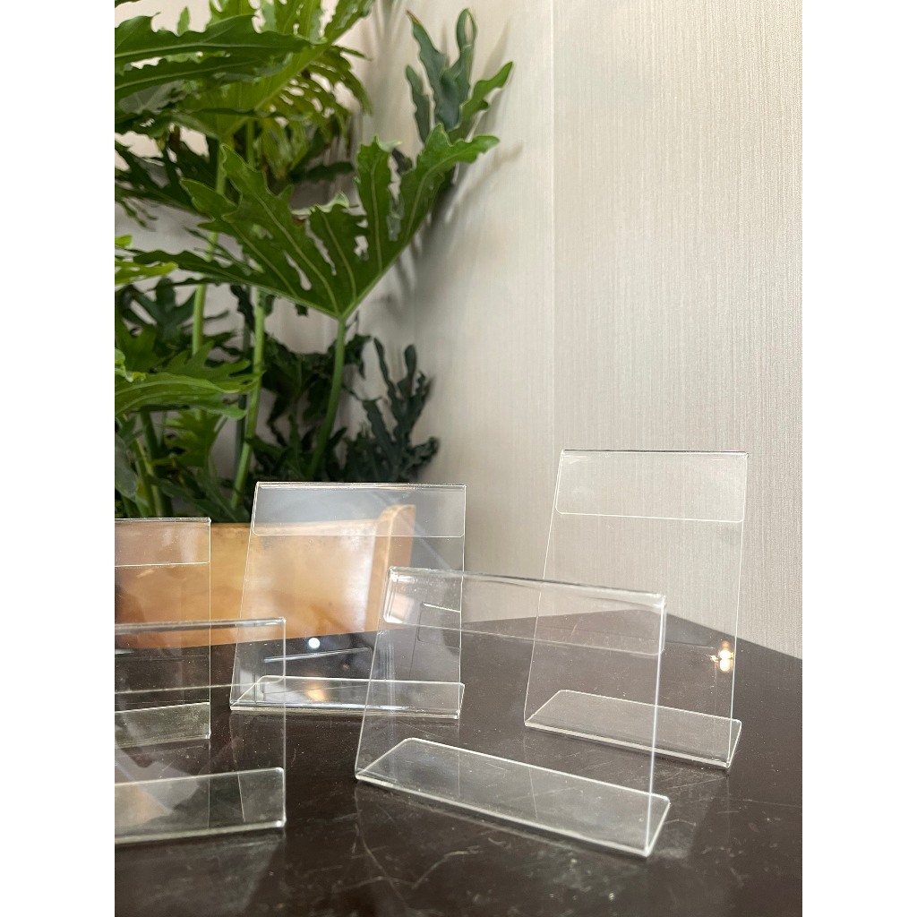 MICA L MENU, MICA PRICE, mini desktop PRODUCT INFORMATION SHELF, โปร่งใส, ขนาด MANY