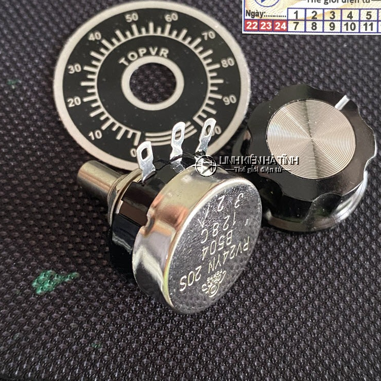 2pcs Potentiometer RV24YN20S 2W TOCOS TOKYO RV24YN 20S B501/B102/B202/B502/B103/B203/B503/B104/B204/